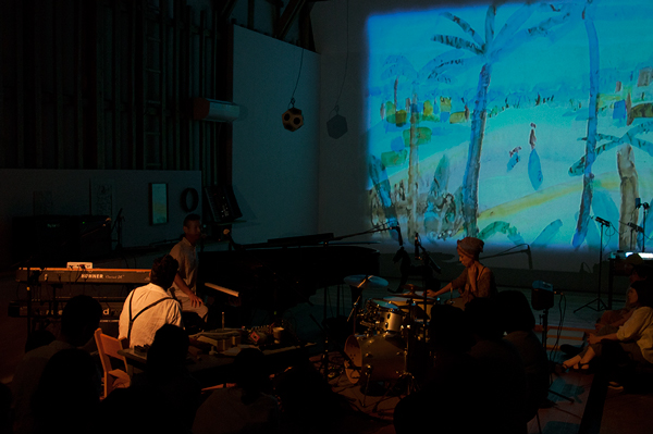 -報告- 2015/7/5(sun) オライビ/曽我大穂/トウヤマタケオ トリオ演奏会@[丹波篠山]rizm