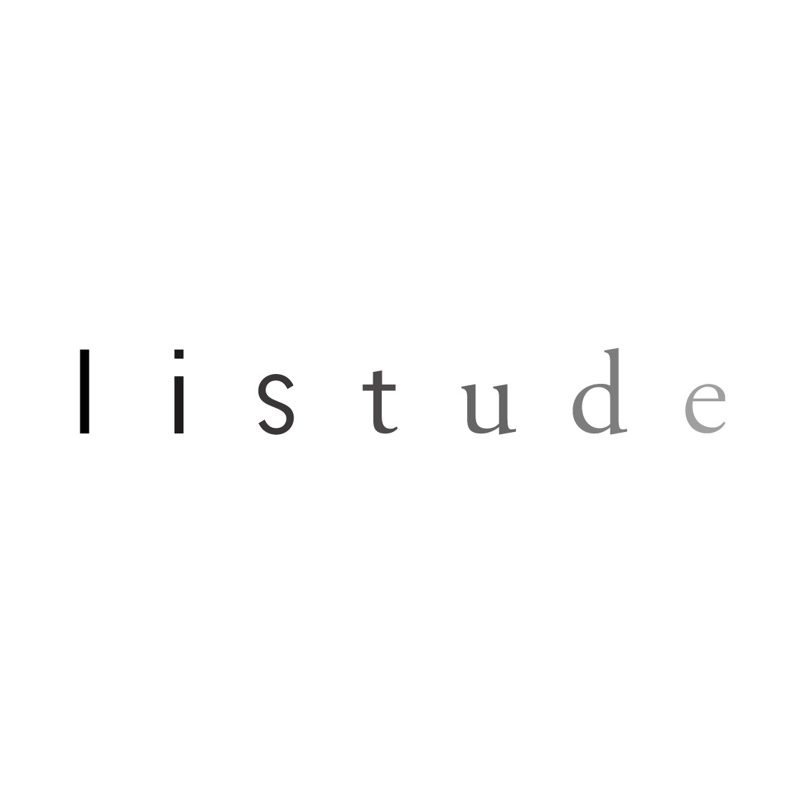 listudeのロゴについて