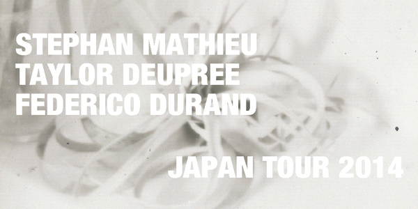 2014/4/5、6 "Stephan Mathieu + Taylor Deupree + Federico Durand Japan tour 2014"＠[京都]きんせ旅館